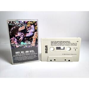 Daryl Hall John Oates David Ruffin Eddie Kendrick Live At Apollo Cassette Tape
